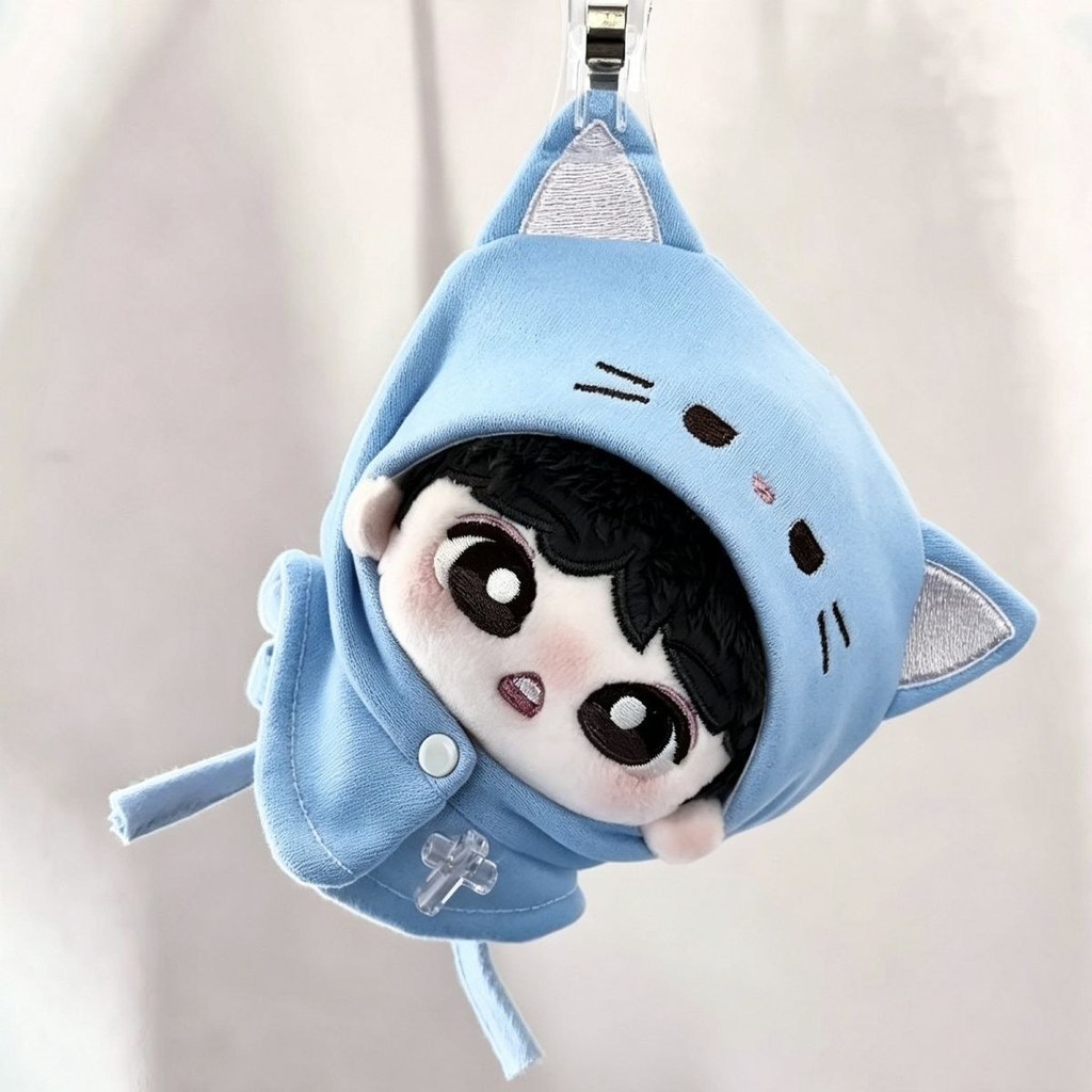 10cm Búp Bê Cotton Mèo Con Áo Khoác Dễ Thương Mặc Quần Áo Cho Bé Giá Trị Cao Không Đóng góp Cho Bé Đầu Lớn Quần Áo Cho Bé 6.18