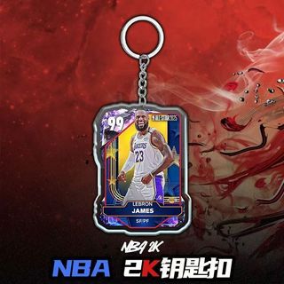 [Mặt dây chuyền] Phong cách mới NBA2K Durant Kobe Curry Star Acrylic Móc khóa Mặt dây chuyền Bộ sưu tập sinh viên Quà tặng nhỏ Mười phong cách