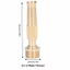 YICA 2 Vòi Phun Nước, Vòi Phun Phản Lực Có Thể Điều Chỉnh Đường Kính Ngoài 20 Mm, Đồng Bền G1 / 2 Nam Ren Vòi Phun Vườn Tưới Bãi Cỏ