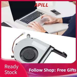 Apill Quạt Làm Mát DC 5V 0.5A Thay Thế Laptop Hợp Kim Nhôm Giảm Nhiệt Độ Nhỏ Gọn 4 Đầu Kết Nối Cho TUF505 TUF566 (CPU)