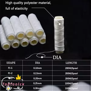 TOPTOOLCX 1 PJ1 / 2 / 3 / 4 / 5 Dây Câu Cao Nylon Dây Mạnh Dây Polyester Mồi