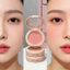 Phấn má hồng độ bão hòa thấp Phấn má hồng hàng ngày để trang điểm du lịch Hình ảnh và sử dụng tại nhà