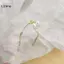 LUImo Mới Hàn Quốc Dài sel Ngọc Trai Tòn Ten Bông Tai Nữ Sang Trọng Full Kim Cương Giả Màu Vàng Thả Bông Tai Tiệc Cưới Trang Sức Quà Tặng SBS