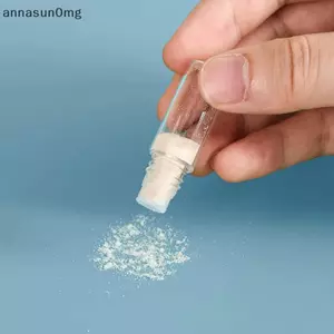 AA 5 Chiếc Mini Clear 3ml Trống Rời Hộp Đựng Bột Chai Nhựa Có Phích Cắm 3 Lỗ Sifter Có Thể Đổ Lại Cho Phấn Mắt Mỹ Phẩm VN