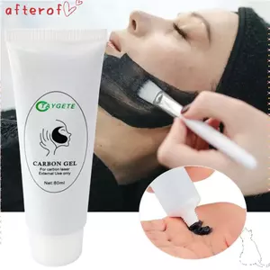 Gel đen AFTEROF, Kem carbon kiểm soát dầu làm sạch sâu, Làm trắng lỗ chân lông Công thức Nano Laser Carbon Gel Chăm sóc da