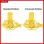 YRBWD Phụ Trợ Điều Khiển Đua Xe Phụ Kiện Trò Chơi In Hình Tay Cầm Chơi Game Cho Playstation PS4
