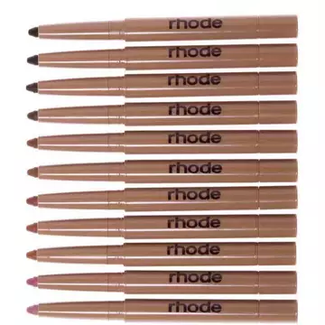 chì kẻ viền môi Hailey son Lót Hai Đầu Di Động Son Môi Bút rhode peptide Bút Chì Son Peptide Hình Môi