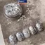 MAKY 1 Lọ Vuông Bạc Móng Tay Lấp Lánh Trang Sức Tối Giản Và Lấp Lánh Ánh Sáng Phong Cách Sang Trọng Đeo Giáp Vật Liệu Trang Trí VN