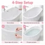 Túi đựng bồn ngâm du lịch 3 / 5 chiếc để đựng vali và phòng tắm, thiết kế màng nhựa cho chuyến đi gia đình