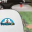 Jingle Cat Car Sticker Xe Điện Xe Máy Miếng Dán Hoạt Hình Dễ Thương Doremon Mũ Bảo Hiểm Miếng Dán Chống Trầy Xước Bao Miếng Dán 26.3.22