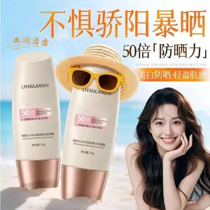 ✨Cửa hàng được đề xuất✨Liyan Lanshi Dưỡng Ẩm Trong Suốt Kem Chống Nắng Độ Phóng Đại Cao Bảo Vệ Tập Trung Mềm Sửa Chữa Ánh Sáng Chống Nhọn Trơn Mờ 6.22