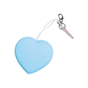 Máy làm sạch màn hình treo hình trái tim Charm 5 x 3 cm Khăn lau nhỏ để chăm sóc màn hình điện thoại hàng ngày và kính hàng ngày W
