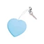 Máy làm sạch màn hình treo hình trái tim Charm 5 x 3 cm Khăn lau nhỏ để chăm sóc màn hình điện thoại hàng ngày và kính hàng ngày W