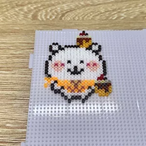 Tự Hủy Gấu Đậu Thành Sản Phẩm Móc Khóa Handmade Đậu Giá Rẻ Cặp Đôi Mặt Dây Chuyền Đậu Thành Sản Phẩm Mặt Dây Chuyền 6.22