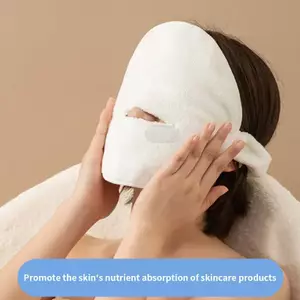 Mặt nạ khăn nóng lạnh tái sử dụng chăm sóc da mặt, hỗ trợ rửa mặt tại nhà, dụng cụ thẩm mỹ