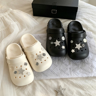 XIXITIAO Dép Sandal Ngôi Sao Cha Mẹ-Con Thoải Mái Rỗng Nữ Sinh Mùa Hè