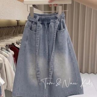 Q44-[tomnaukids] Quần Jean đính đá cho bé gái size từ 9-36Kg