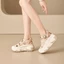 Giày Thể Thao Nữ Đế Dày Thoáng Khí Mùa Hè - Giày Sneaker Nữ Phối Lưới Cao Cấp Siêu Nhẹ Tăng Chiều Cao ✨Bubblu30.vn✨