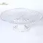 HL Acrylic Rõ Ràng Đĩa Phục Vụ Trái Cây Món Tráng Miệng Salad Khay Cupcake Trưng Bày Chân Đế Tròn Đĩa Ăn Đồ Dùng Nhà Bếp LMWU