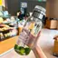 Bình nước thủy tinh cầm tay chống vỡ 750ml / 1000ml Cốc trong suốt dùng cho nước ép sữa cắm trại ngoài trời [VN]