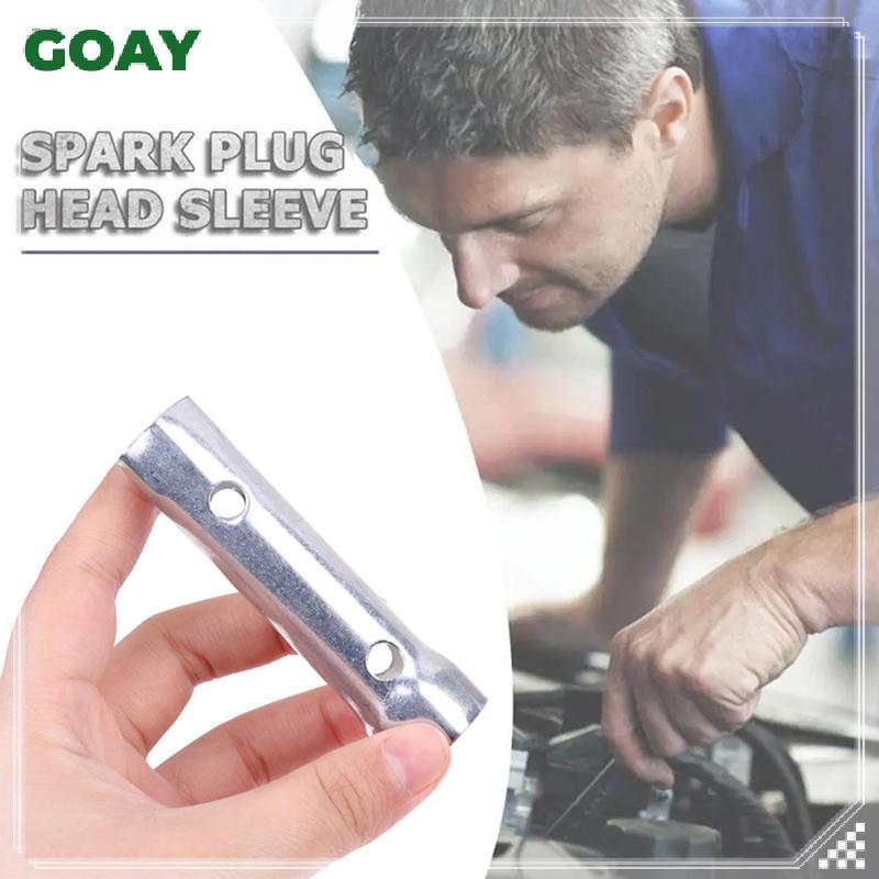 GOAY 80mm Cờ Lê Bugi Xe Máy 2 Đầu 16mm 18mm Phụ Kiện Mô Tô