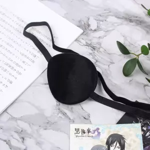 Anime Merchandise Black Butler Eye Mask COS Eye Mask Đạo cụ Mặt nạ một mắt Mặt nạ mắt đơn 6.23