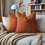 Mỹ Retro Kết Cấu Mềm Mại Chenille Gối Trang Trí Vỏ Gối Màu Trơn Đệm Vỏ Sofa Không Lõi26062402