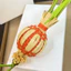 Cổ Điển Da Bò Raffia Hành Mặt Dây Chuyền ins Bán Chạy Hợp Thời Trang Nhẹ Sang Trọng Túi Phụ Kiện