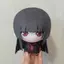 HK1 Hell Girl Enma Ai Plushie Dễ Thương Đen Tóc Dài Mắt Đỏ Kawaii Hoạt Hình Túi Charm KH1