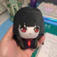 HK1 Hell Girl Enma Ai Plushie Dễ Thương Đen Tóc Dài Mắt Đỏ Kawaii Hoạt Hình Túi Charm KH1