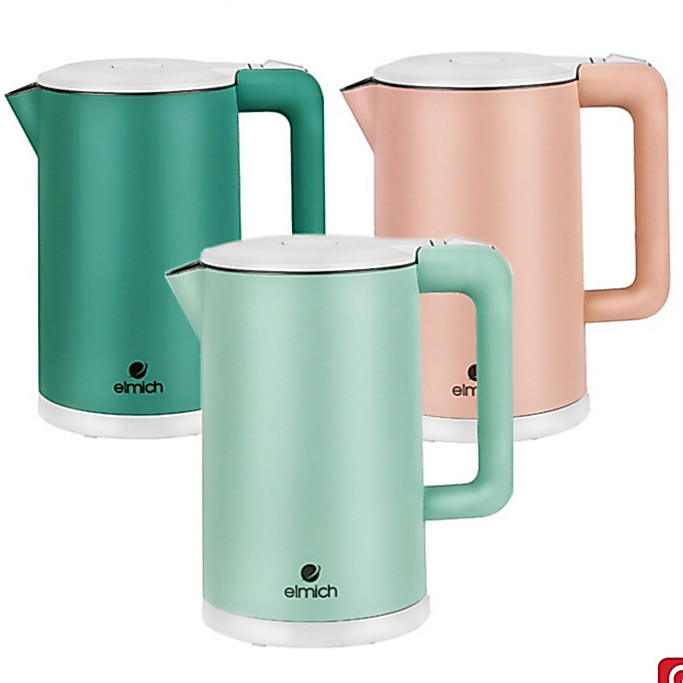 Bình Đun Siêu Tốc Elmich 1,7L KEE 1774, Hàng Chính Hãng, Điều Khiển Strix