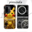 “Thiết kế máy chơi Game Pikachu ” Ace 6 6T Ace 5 Pro MicroMatte Hard Back Soft Edges Vỏ điện thoại cho OnePlus 15 15T 13 13T 13R Ace3 Pro Ace2 Nord 5 Ace 3 / 2 1 + 12 / 11 / 10 / Chống sốc 1 + Cover