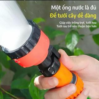 [HOT] Đầu Vòi Tưới Cây Phun Sương Đa Năng Đầu Phun Mưa Cho Cây Trồng Phù Hợp Ống Nước 16-21mm Nhựa