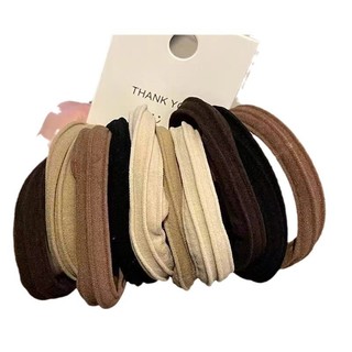 Độ đàn hồi cao Đức Băng đô buộc tóc Dây cao su bền cao Đuôi ngựa Vòng tóc đơn giản sang trọng Mũ đội đầu gian hàng E2HB