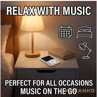 Máy nghe nhạc MP3 Phiên bản học sinh Mini Di động có màn hình Sách điện tử tiếng Anh Đọc sách trung học Máy nghe nhạc MP4 QNFV