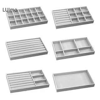 LUImo Hộp đựng đồ trang sức đổ xô Khay trưng bày Nhiều kiểu dáng cho vòng cổ, vòng tay, bông tai, hộp sắp xếp nhẫn SBS