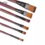 HFTOY 6 Cái / bộ Bàn Chải Nghệ Sĩ Nylon Acrylic Dầu Sơn Bàn Chải Cho Đồ Dùng Nghệ Sĩ Bộ Màu Nước Vẽ Đồ Dùng Tranh ~