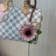 Móc Túi Hoa Mặt Dây Chuyền Handmade Thời Trang Ánh Sáng Sang Trọng Niche Phụ Kiện