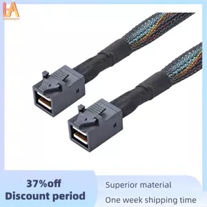1m SFF-8643 Mini SAS HD Máy Chủ Bo Mạch Chủ Mặt Sau Cáp SFF 8643 đến 8643 MINI SAS Cáp Cho Máy Tính Đĩa Cứng