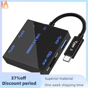 USB 3.0 Đế mở rộng năm trong một Dock mở rộng bên ngoài đa cổng HUB