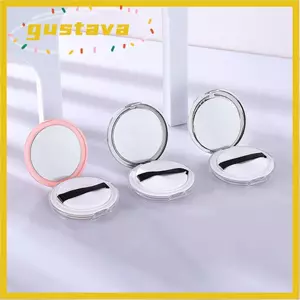 Hộp Bột GUSTAVA, Trống Với Bình Trang Điểm Phấn, Nhựa Siêu Mỏng Di Động 5g Hộp Đựng Mỹ Phẩm Du Lịch