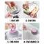 Set 2 Bàn Chải Cọ Rửa Có Tay Cầm Vệ Sinh Xoong Nồi Bát Đĩa Bếp Nấu Tiện Lợi Gia Đình Thông Minh
