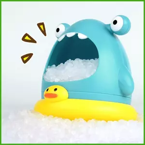 Máy Làm Bong Bóng Tắm Cá Mập Cho Bé Máy Bong Bóng Đồ Chơi Hoạt Động Nước Cho Mầm Non Trẻ Em Trẻ Em Bé Trai Bé Gái wipqsvn