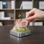 Lịch Time Piece 2027 với trang rách 3D và đèn LED cho bàn làm việc hiện đại VN