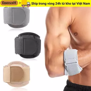 ESSENCEH Hỗ trợ khuỷu tay Nén thoáng khí Dây đeo quần vợt Bảo vệ dây đeo