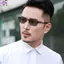 Kính râm RTJIFSS UV Shades, Kính cận thị màu đen + xanh hình chữ nhật, Sức mạnh cổ điển: -0 ~ -4.0x PC Nhựa nửa khung chống mỏi mắt đọc sách