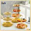 Khay đựng bánh inox 2 / 3 lớp B & N, Bánh, Đĩa ốc sên, Sinh nhật, Đế tráng miệng tiệc cưới, Đế trưng bày món tráng miệng trên bàn.