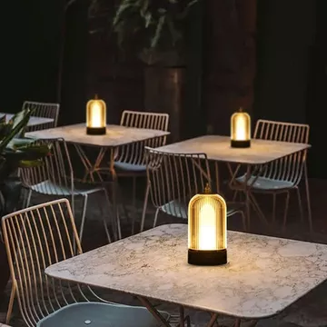 Đèn bàn thanh sạc đèn bàn thanh led đèn bàn đèn ngủ nhỏ đèn nhà hàng sáng tạo đèn bàn thanh thanh đèn bầukhông khí thanh