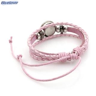 Bluelover 2 Chiếc Dạ Quang Cặp Đôi Vòng Tay Mặt Trăng Mặt Trời Có Thể Điều Chỉnh Bện Vòng Tay Tình Bạn Thời Trang Lãng Mạn Trang Sức Quà Tặng Sinh Nhật Mới