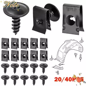 NOTE1 Vít Vít Vít Vít Vít, Miếng Đệm Hình Chữ U Kim Loại Tự Động Tự Động Vít, Khóa Vít Đen